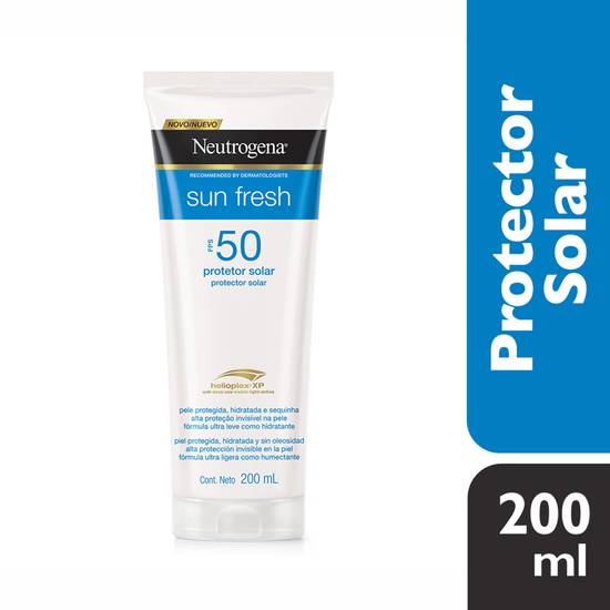 Neutrogena protector corporal sun fresh fps50+ (tubo 200 ml)