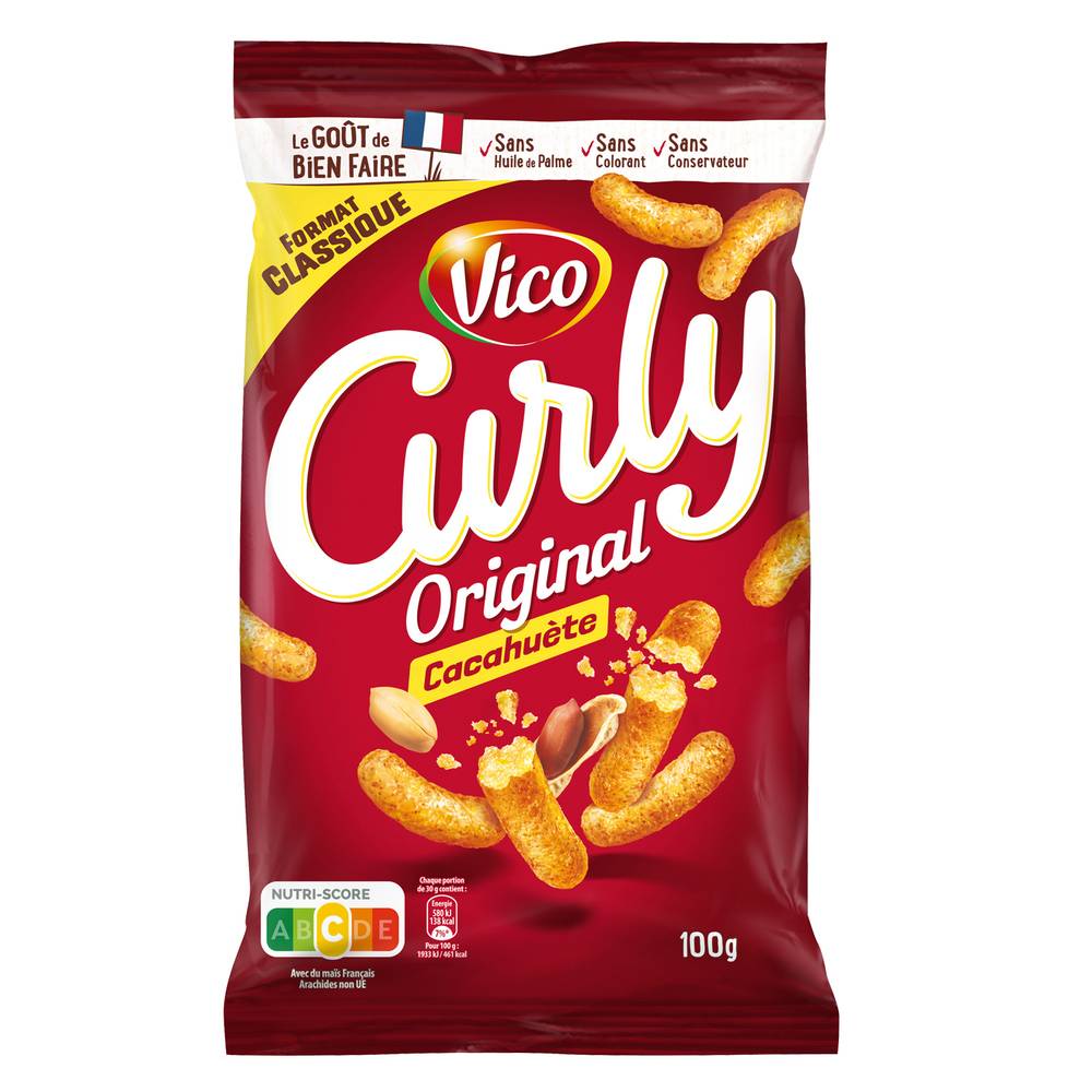 Vico - Curly original (cacahuète)