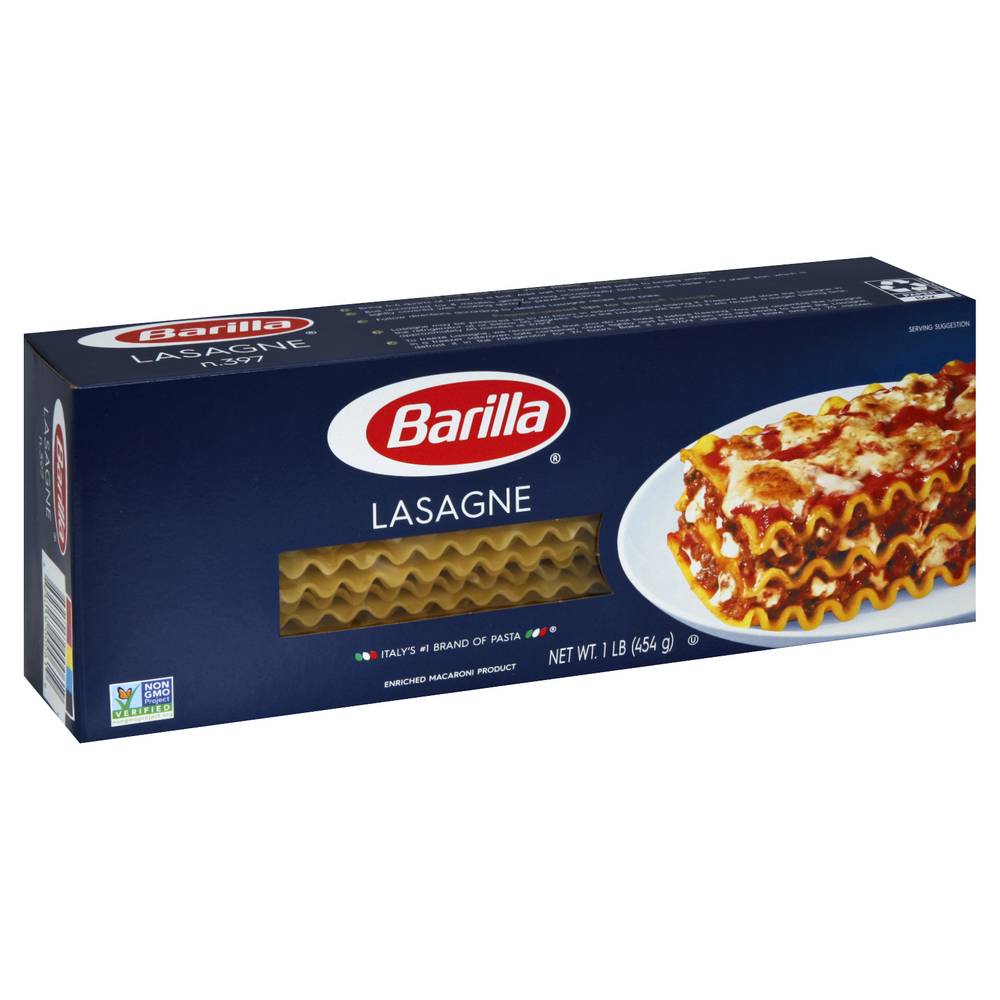 Barilla Lasagne Pasta (1 lbs)