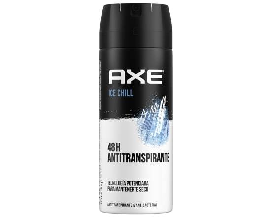 Axe antitranspirante antibacterial ice chill (152 ml)