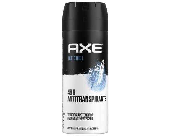 Axe antitranspirante antibacterial (ice chill)