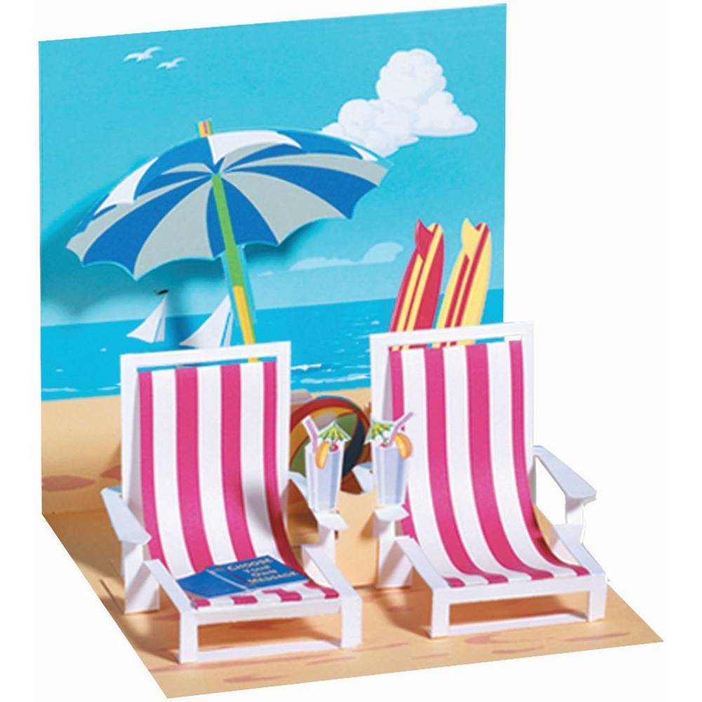 Uwp Pop Up Card Pop Up   - Beach Chairs