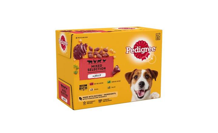 Pedigree Vital Protection Jelly Selection 100g 12 Pack (382947)