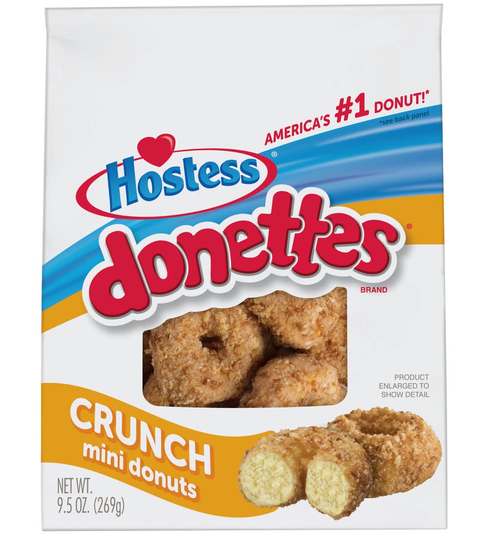 Hostess Donettes Crunch Mini Donuts (9.5 oz)