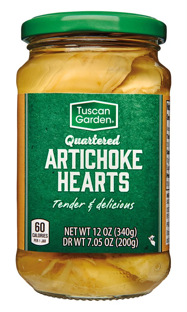 Tuscan Garden Tender & Dlicious Quartered Artichoke Hearts (12 oz)