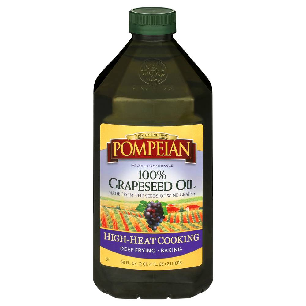 Pompeian 100% High-Heat Cooking Oil (grapeseed )