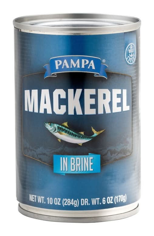 Pampa Mackerel in Brine (10 oz)