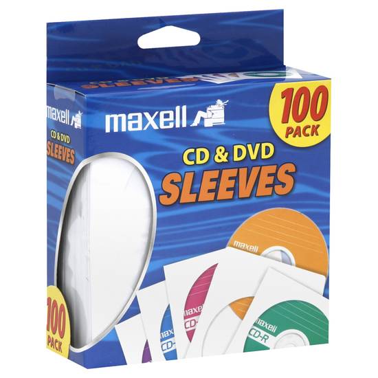 Maxell Cd/Dvd Storage Sleeves