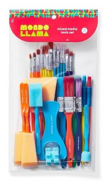 Mondo Llama Mixed Media Tools Set (25 ct)