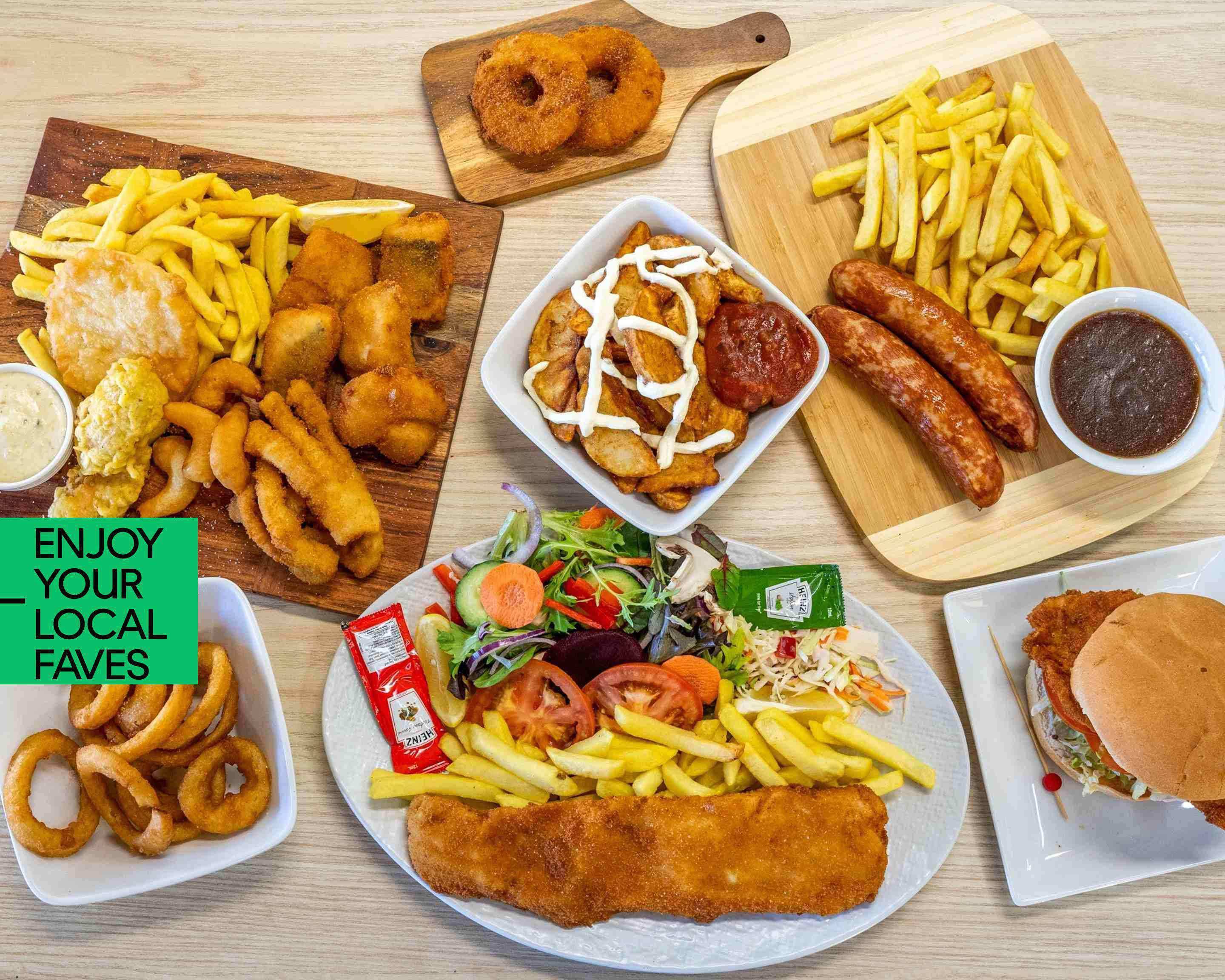 Narangba fish and chippery Menu Takeaway in Brisbane Delivery Menu