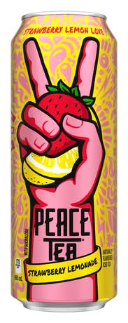 Peace Tea Thé Glacée Fraise Lime Love 695 Ml / Peace Tea Strawberry Lemon Love 695 ml (can)