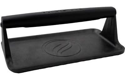 Blackstone Griddle Press With Cast Iron Handle, Medium, Black
