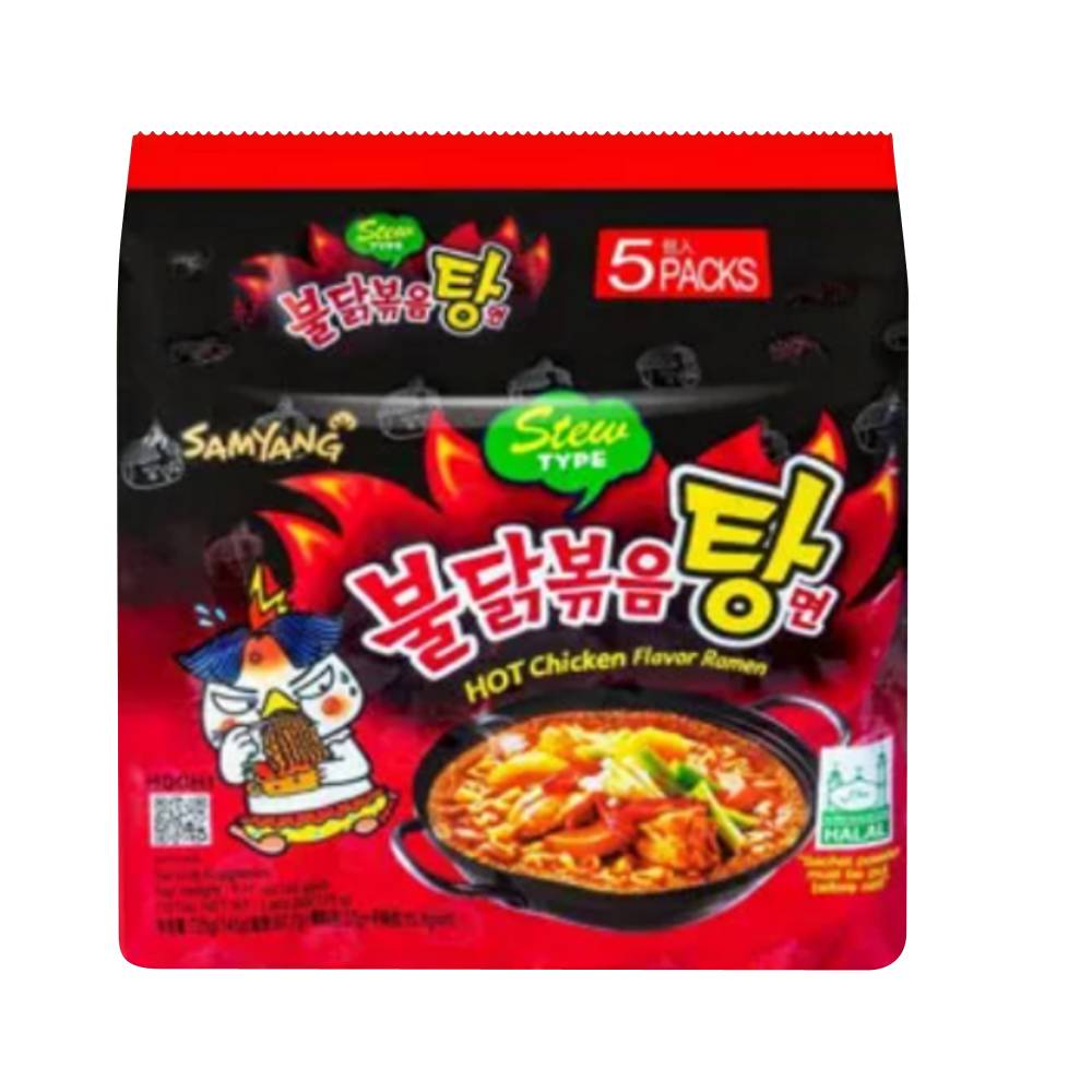 Samyang - Nouilles instantanées spicy poulet, spicy poulet (145g)