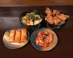 唐揚げ・チャーシュー丼　らぁめん道 稲花