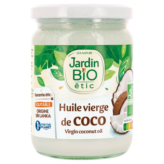 Jardin Bio Étic - Huile vierge de coco