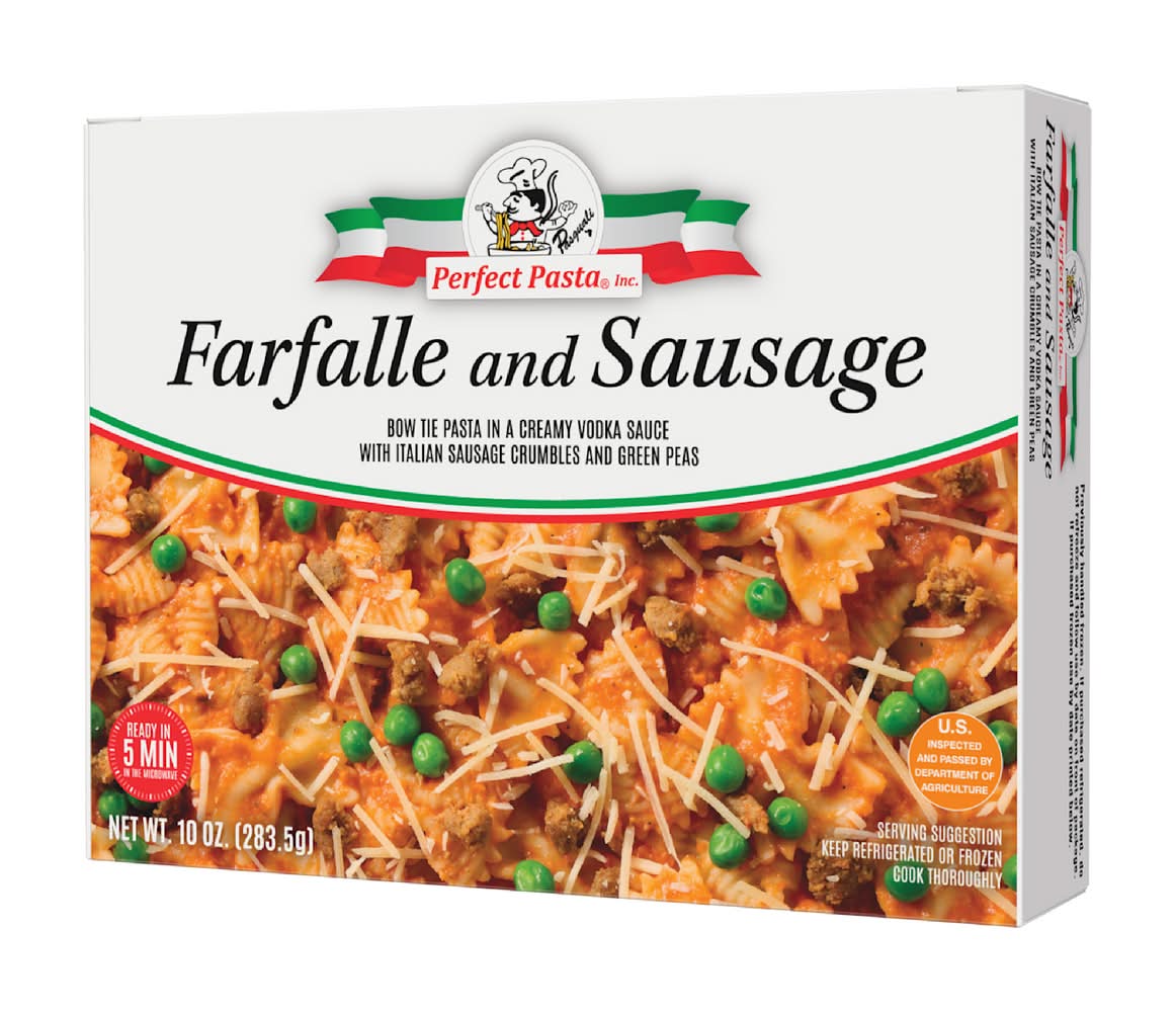 Perfect Pasta Farfalle and Sausage (10 oz)