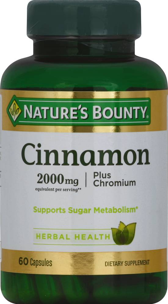 Nature's Bounty Bounty Cinnamon