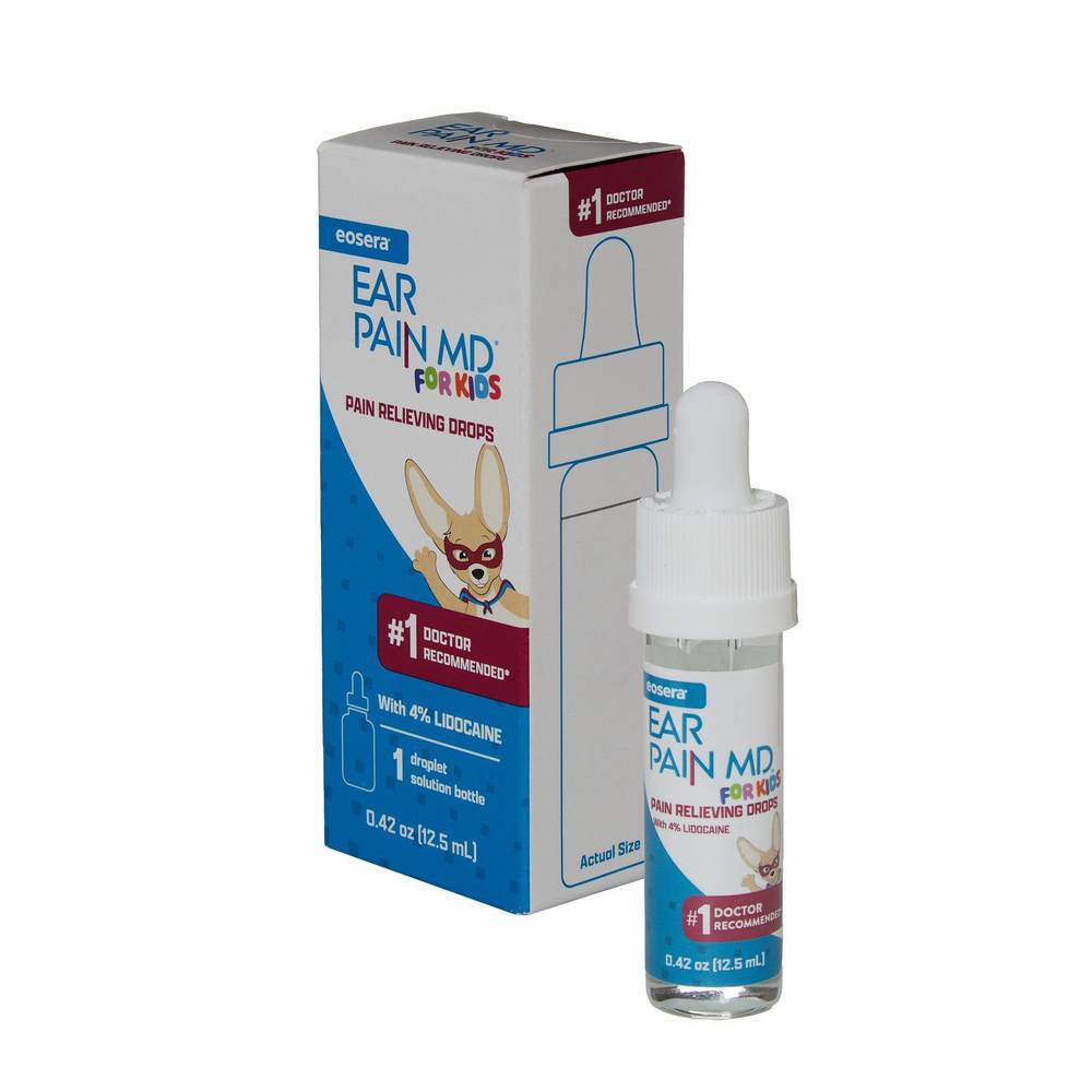 Eosera Ear Pain Md Pain Relief Drops For Kids (0.42 oz)