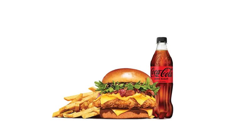 Ultimate Philly Cheese Crispy Chicken Meal