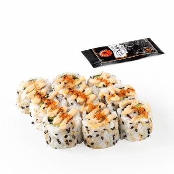 Spicy California Fish-Sushi 9 ud