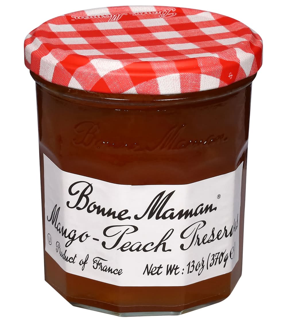 Bonne Maman Preserves, Mango-Peach (13 oz)