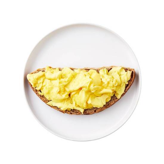 Little Scrambled Eggs on Toast