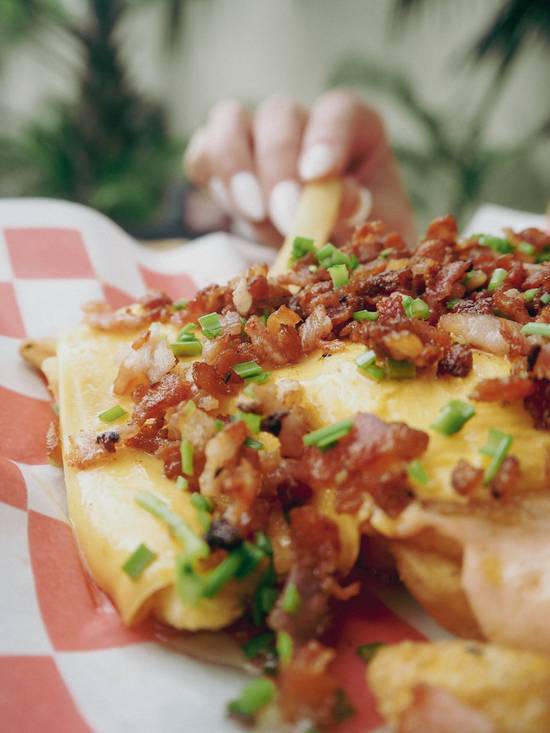Papas especiales , loaded fries