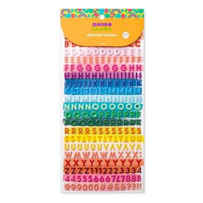 Mondo Llama Mini Alphabet Foam Stickers (494 ct)