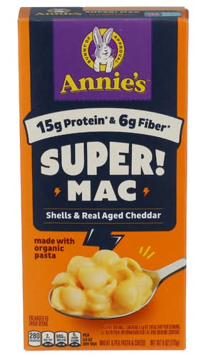 Annie's Homegrown Super Mac Shells & Real Aged Cheddar