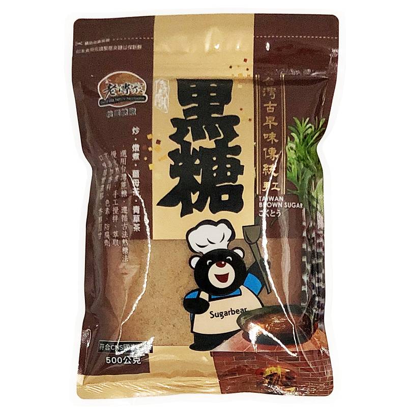 雅傳台灣傳統黑糖500g <500g克 x 1 x 1Pack包> @14#4712031001876