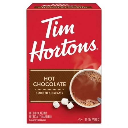 Tim Hortons Smooth & Creamy Hot Chocolate Mix (28 g, 8 ct)