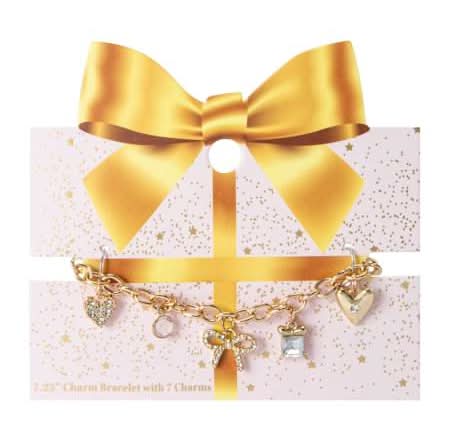 Charm Bracelets Gold Bow
