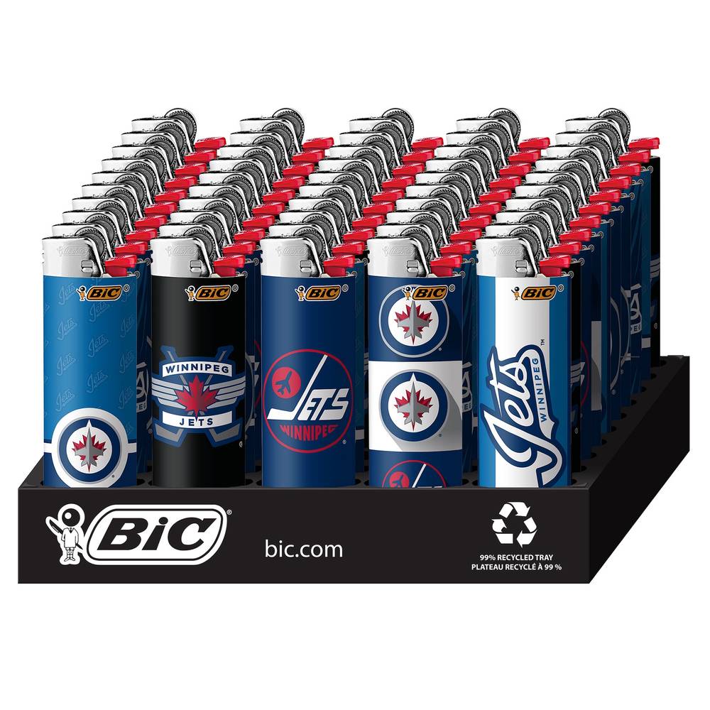 Bic Nhl Lighters Winnipeg Jets