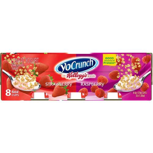 YoCrunch Low Fat Strawberry with Granola Yogurt, 6 Oz.