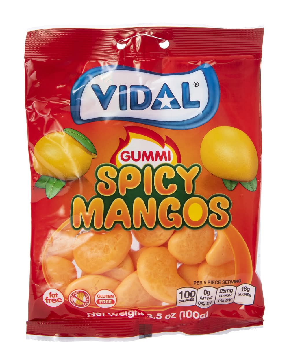 Vidal® Spicy Mangos Gummies 3.5oz