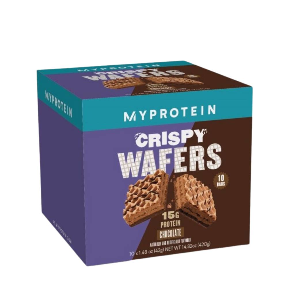 Myprotein Crispy Wafers Bars (10 ct) (chocolate)