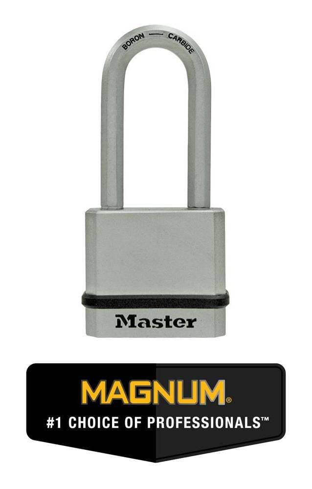 Master Lock Heavy Duty Outdoor Padlock With Key, 1.75 in