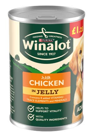Winalot Chicken in Jelly Wet Dog Food (400g)