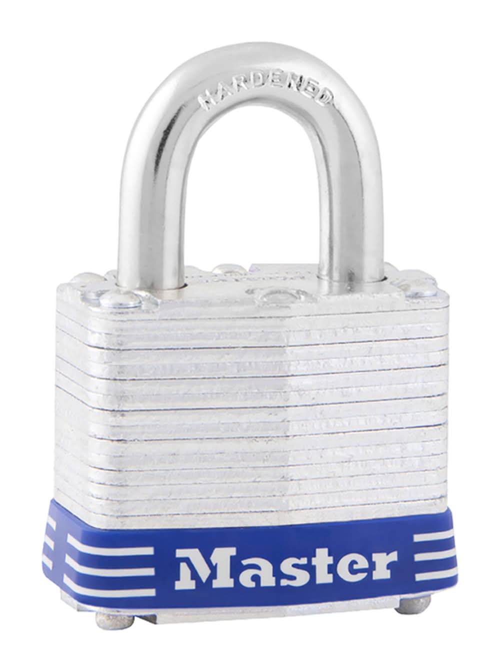 Master Lock 2 25/64 In. H X 1-9/16 In. W Laminated Steel 4-Pin Cylinder Exterior Padlock