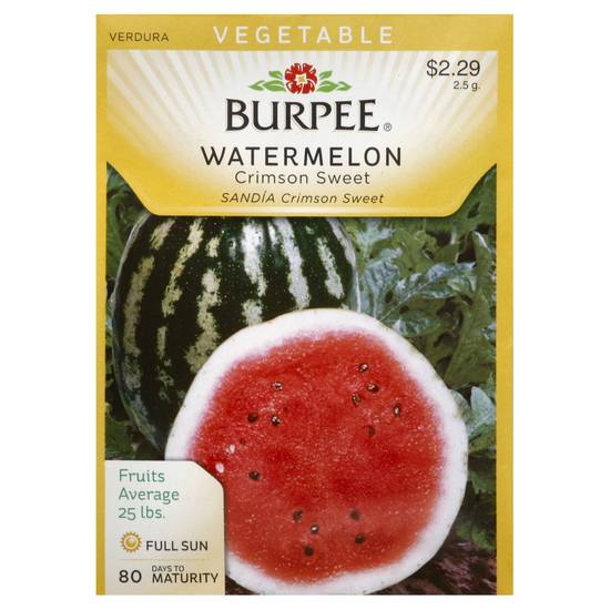 Burpee Watermelon Seeds (2.5 g)
