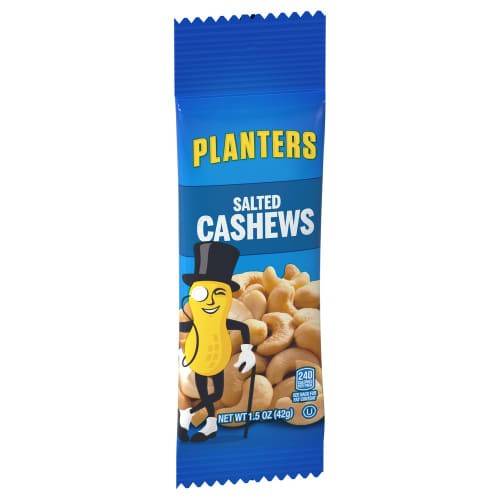 Planter Cashews Tube 1.5 oz