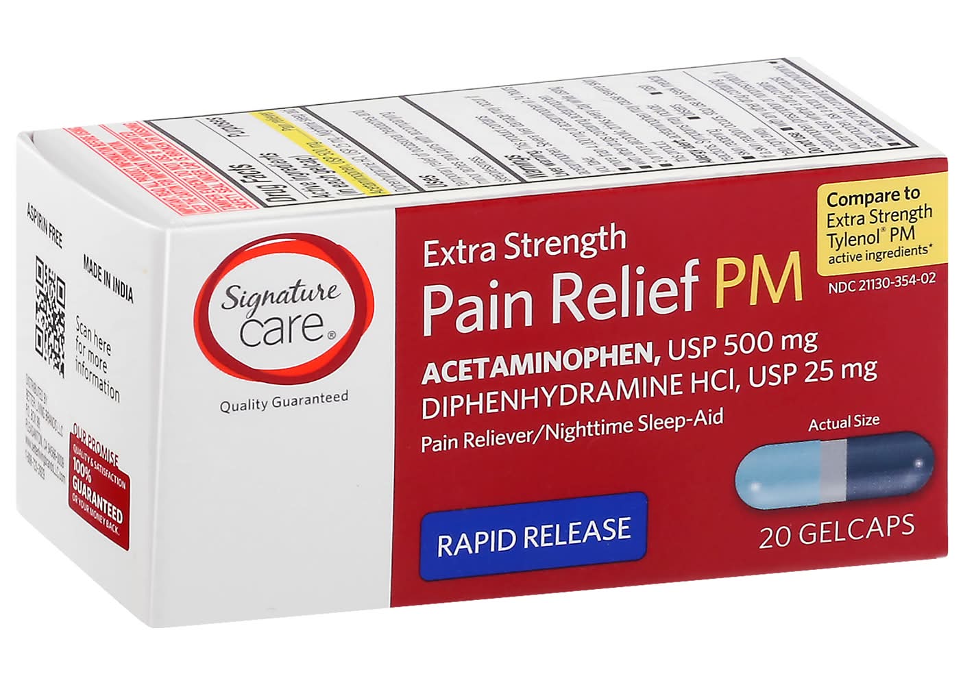 Signature Care Extra Strength Pain Relief Pm (0.5 oz)