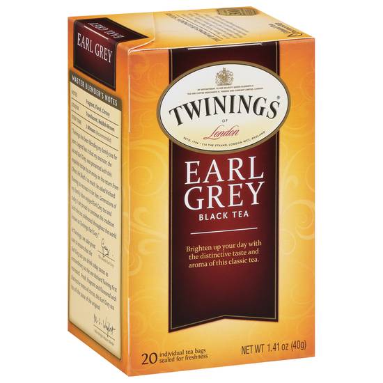 Twinings Of London Black Tea Earl Grey (20 tea bags)