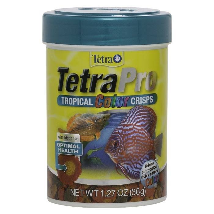 Tetra Tropical Color Crisps Fish Food Flakes