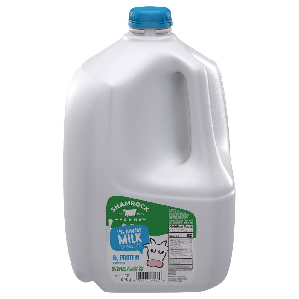 Shamrock Farms Lowfat Milk (133.5 oz)