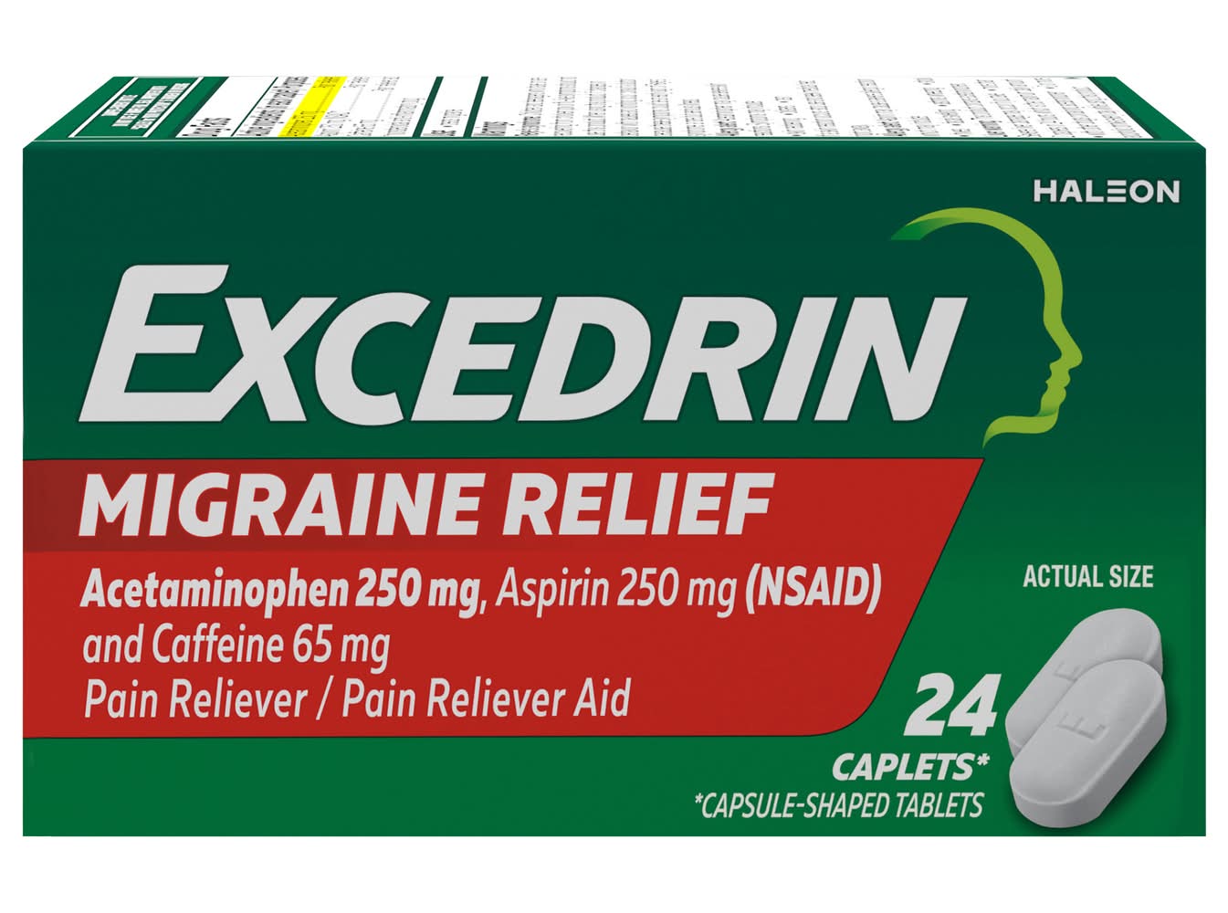 Excedrin Migraine Relief Caplets (24 ct)