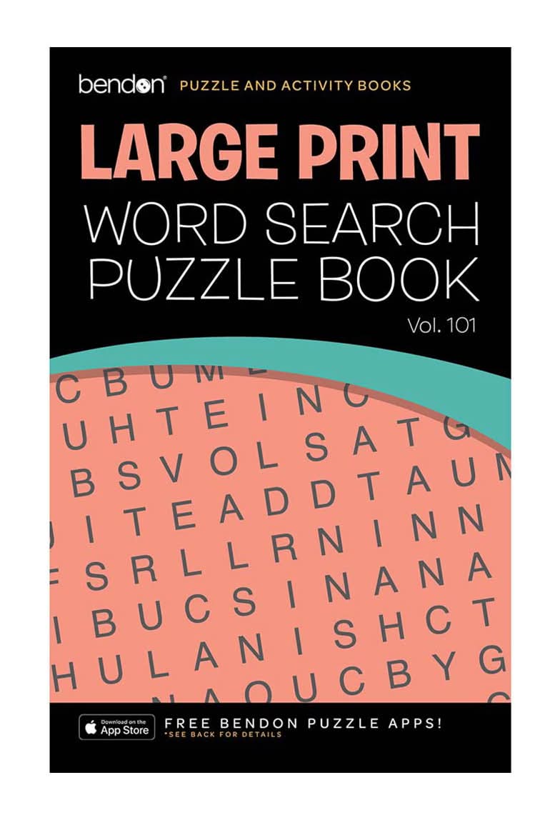 Bendon Digest Word Search Puzzle Book Assorted