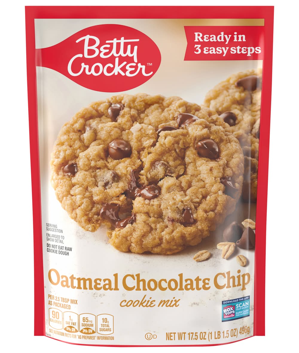 Betty Crocker Oatmeal Chocolate Chip Cookie Mix (17.5 oz)