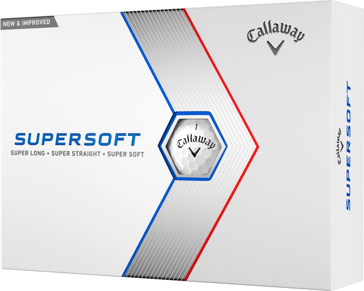 Callaway 2023 Supersoft Golf Balls (White)
