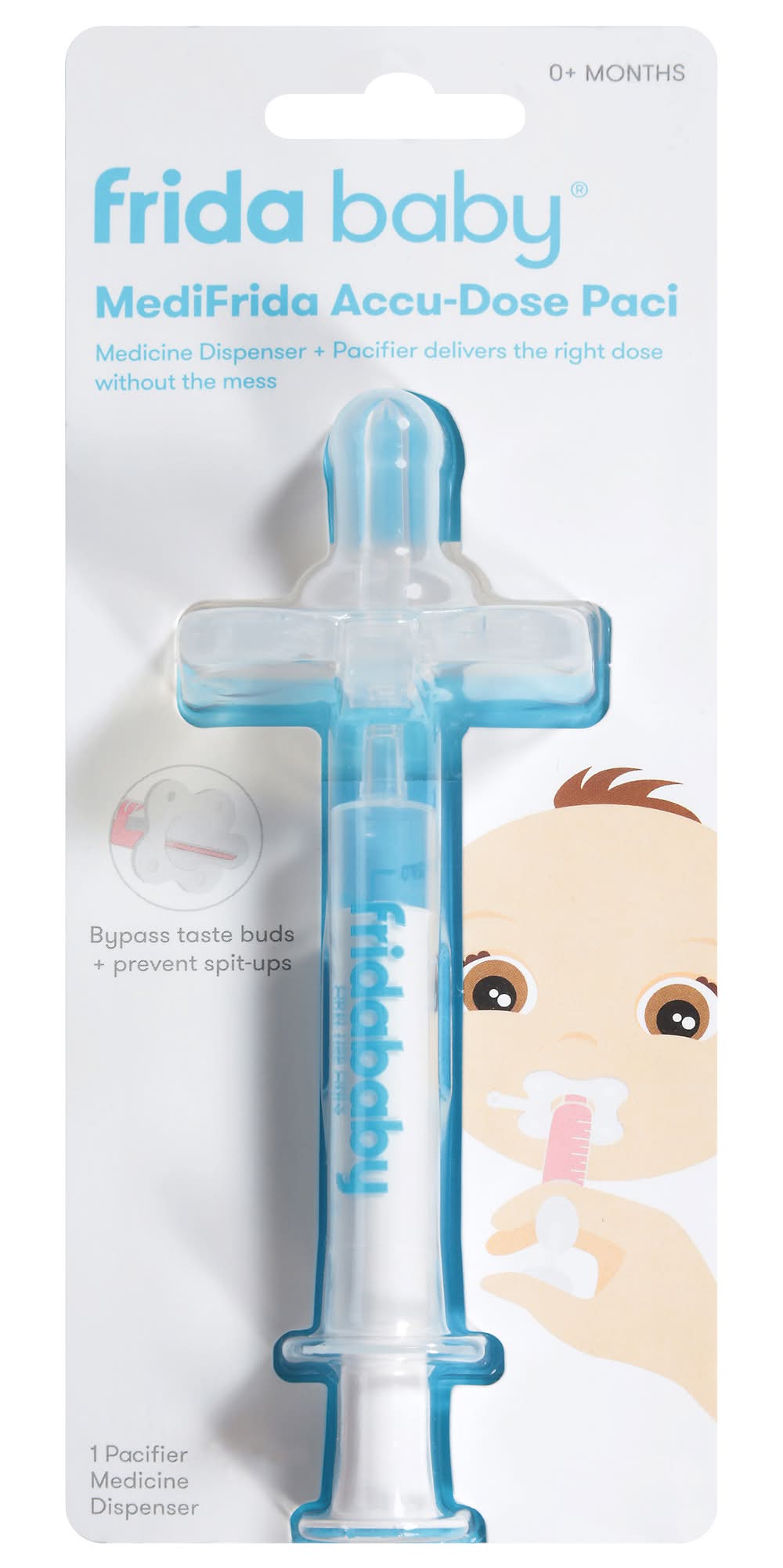 Frida Baby Medicine Syringe & Accu Dose Pacifier (3.2 oz)